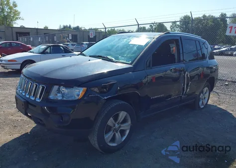 2012 Jeep Compass Sport z USA, uszkodzony, nr VIN 1C4NJDBBXCD541823